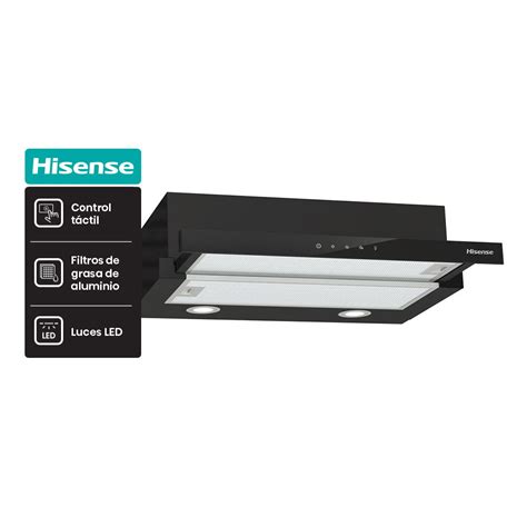 Campana Extractora Empotrable Hisense Ch6tl3db Panel Tactil