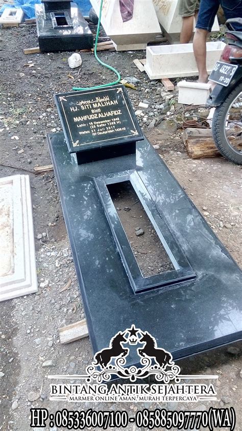 Model Kijing Terbaru Desain Makam Minimalis Model Kijeng Granit