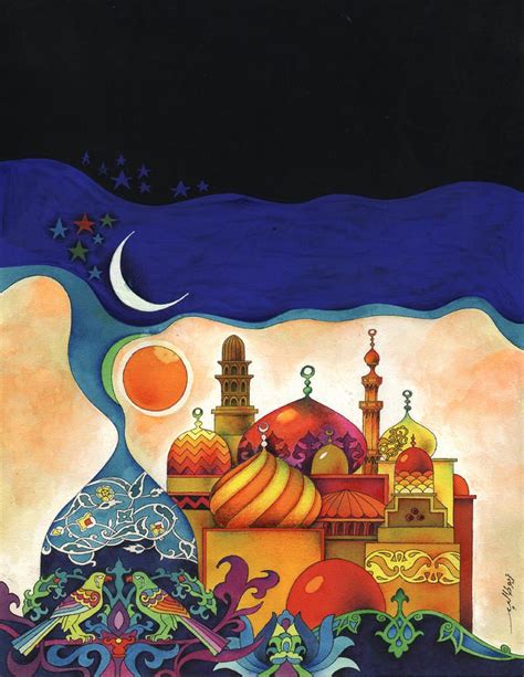 Arabian Nights Night Painting Arabian Art Art