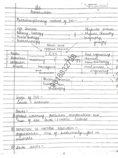 Evs Notes Unit-1,2,3 | PDF 