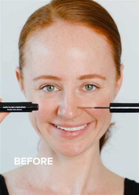 Finally Have Brows® Tinted Redhead Eyebrow Gel Redhead Makeup Eyebrow Gel Eyebrows