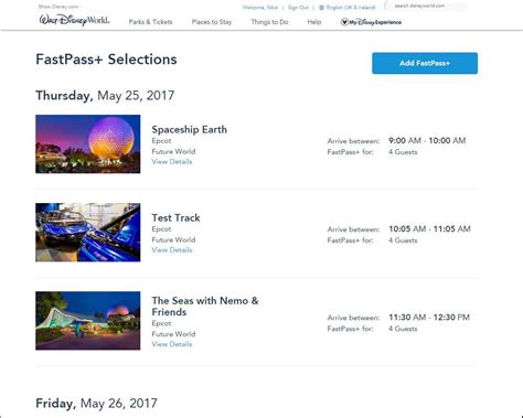 How To Book Fast Passes For Disney World A Step By Step Guide Yorkshire Wonders