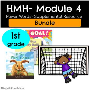 HMH Into Reading Module 4 Power Words Bundle By Bilingual Schoolhouse