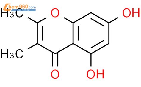 17584 96 2 4H 1 BENZOPYRAN 4 ONE 5 7 DIHYDROXY 2 3 DIMETHYL 化学式结构式分子