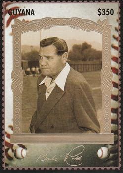 1994 Guyana Babe Ruth Sultan Of Swat Stamp Cards Baseball Gallery