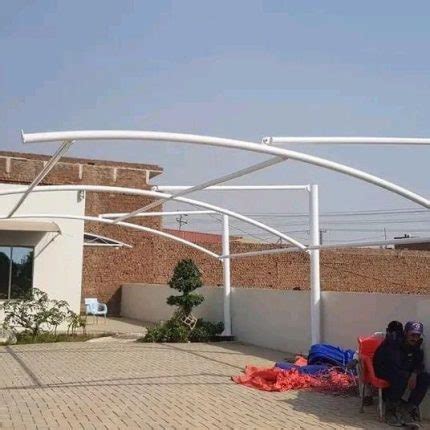 Tensile Fabric Car Parking Sheds Universal Fiberglass Industry