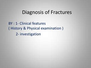 Treatment of fracture | PPT