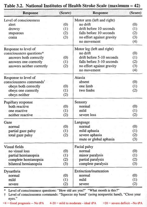 Nihss Test Answers Group A Nihss Answer Key