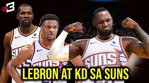 Lebron James MAPUPUNTA Sa Suns Kapag Na Draft Si Bronny James