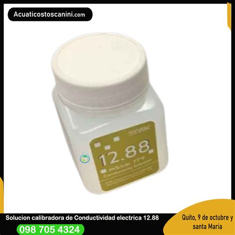 Buffer Ec 1413 25ml para la Conductividad Eléctrica Solución Calibradora