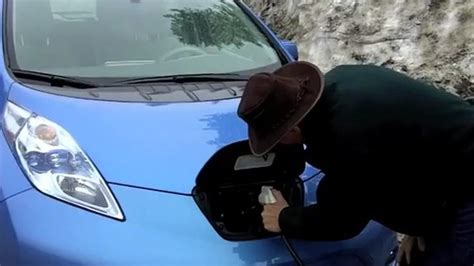 Want To Take Your Electric Car Skiing Now You Can Video