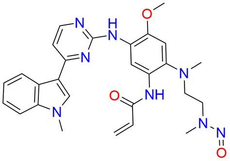 N Nitroso N Osimertinib Desmethyl CAS No NA NA