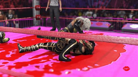 WWE2K24 Triple Threat Extreme Rules Match Tegan Nox V Scarlett V