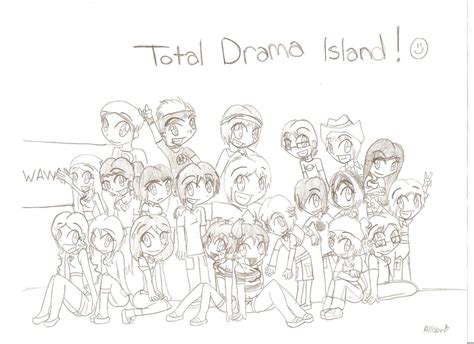 Total Drama Island Group!! - Total Drama Island Fan Art Fan Art ...