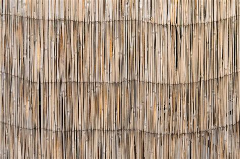 Premium Photo Bamboo Fence Texture