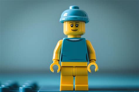 Premium Photo A Lego Man Wearing A Hard Hat And A Hard Hat