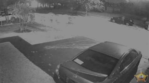 Surveillance Video Released Of Subject Fleeing Scene After Nw Miami Dade Shooting