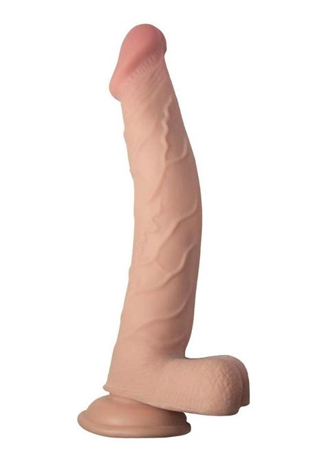Realcocks Dual Layered Bendable Dildo In Vanilla Love Bound