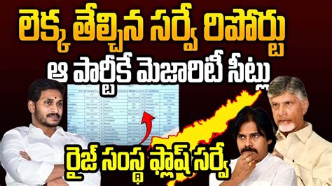 Rise Latest Survey On Ap Elections Ysrcp