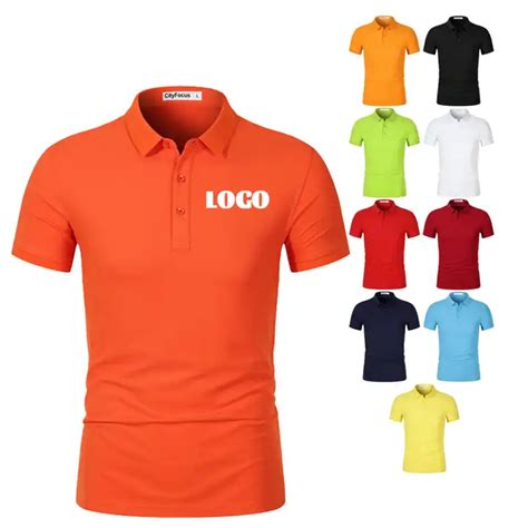 Wholesale Blank Polo Shirts Custom Men Logo T Shirts Plain Golf Polo T