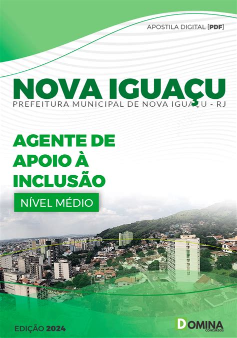 Apostila Pref Nova Iguaçu Rj 2024 Agente Apoio Inclusão