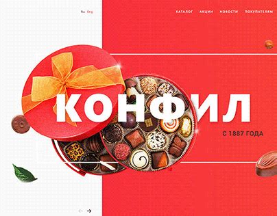 "Конфил" Корпоративный сайт (1) | Images :: Behance