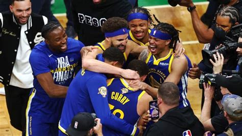 Campe O Da Nba Warriors Vencem Celtics No Jogo Seis E Conquistam A Nba