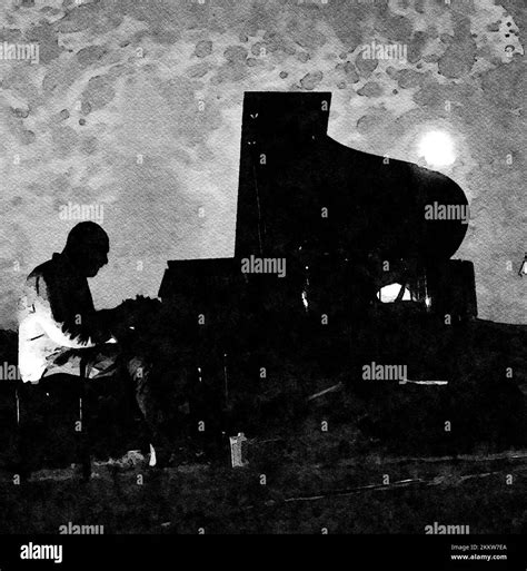 Grand Piano Player Silhouette Black And White Stock Photos Images Alamy