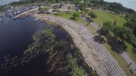 St Cloud Lakefront Park Air View Youtube