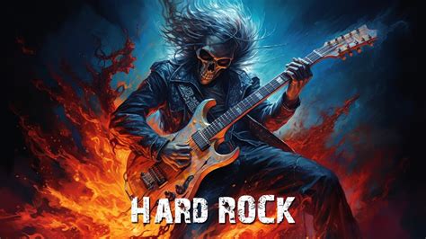 Hard Rock 80s 90s Collection Skulls Man Play Hard Rock In The