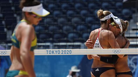 April Ross And Alix Klineman Star As Team Usa Defeat Australia To Clinch Gold In Womens Beach