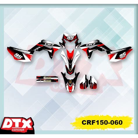 Jual Decal Crf Decal Crf L Full Body Decal Stiker Crf Stiker Decal