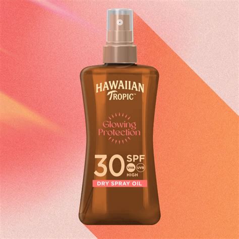 Hawaiian Tropic Glowing Protection Spray Bronzeador Spf Notino Pt