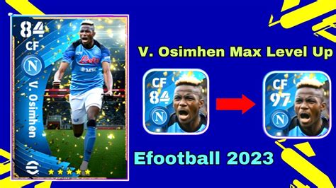 How To Train Free V Osimhen Max In EFootball 99 Playstyle SSC