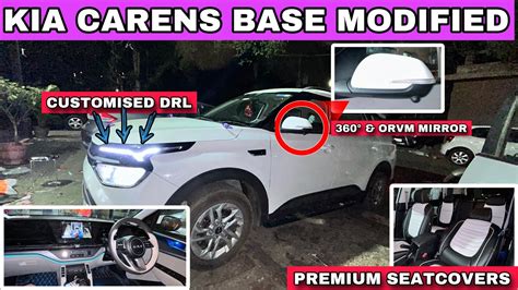 Kia Carens Modified 2024 Base To Top All Genuine Parts Karol Bagh