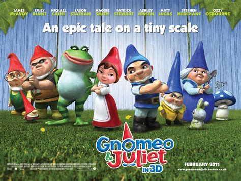 Cast of Gnomeo and Juliet Movie Poster Desktop Wallpaper