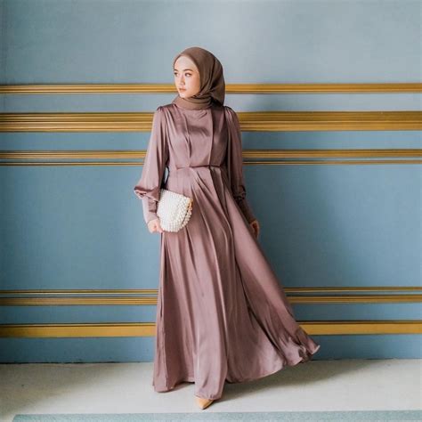 Jual Irene Dress Dress Maxmara Silk Fashion Muslim Kekinian Dress