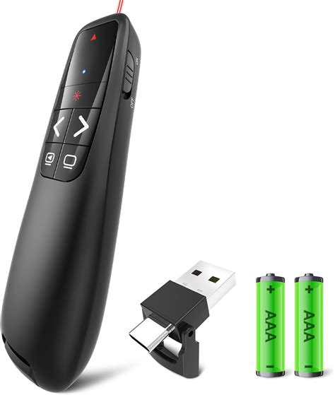 Amazon.com: Clicker PowerPoint Presentation Wireless Presenter Remote ...