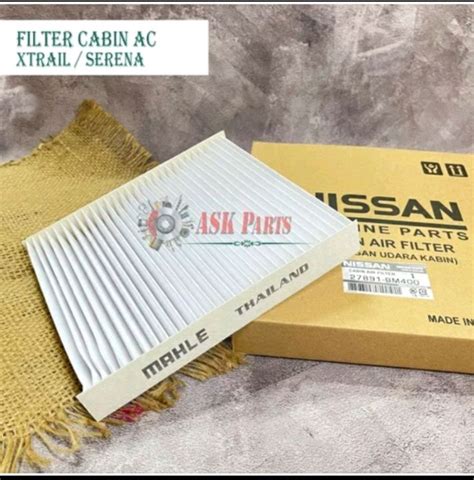 Filter Saringan Cabin Ac Udara Nissan Xtrail T Serena C Outlander