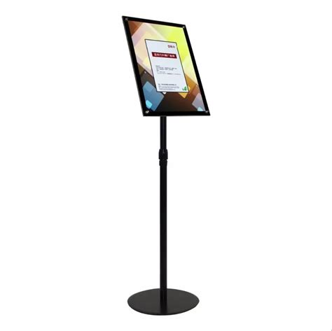 Aliexpress Buy A Adjustable Pedestal Sign Holder Floor Stands