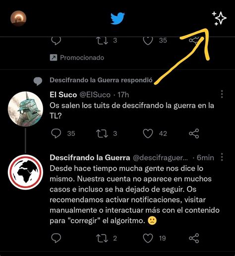 On Twitter Para Desactivar Ese Algoritmo Basta Con Cambiar Las