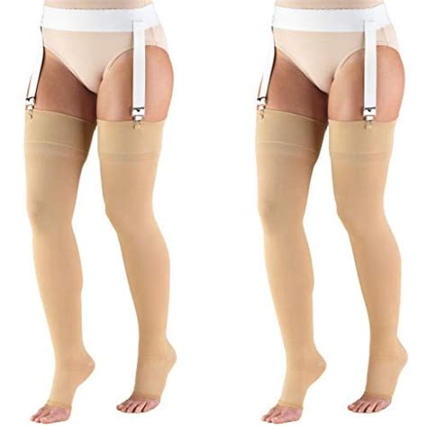 Truform 30 40 MmHg Compression Stockings For Men And Women Thigh High