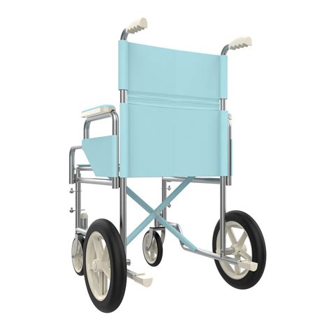 Hospital Wheelchair Isolated On Background 3d Rendering Illustration 37362853 Png