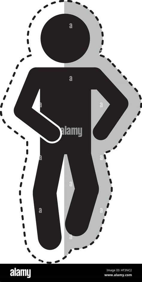 figure human silhouette running Stock Vector Image & Art - Alamy