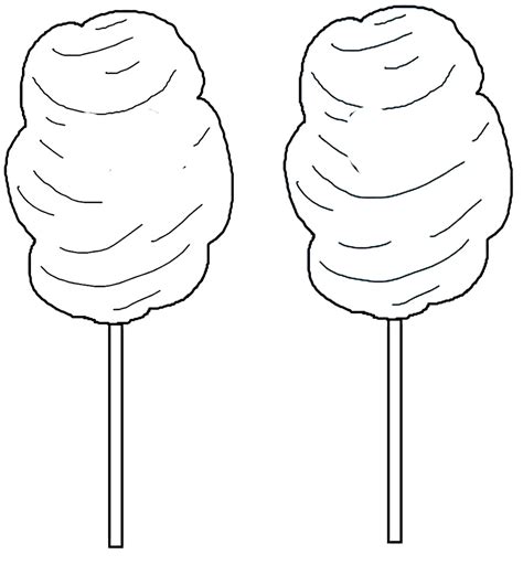 Cotton Candy Coloring Pages Coloring Home