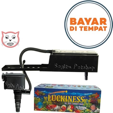 Pompa Mesin Air Akuarium Box Filter Aquarium Luckiness F Lazada