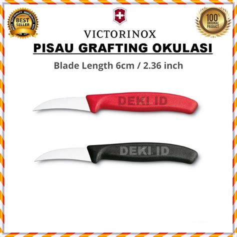 Jual Original Victorinox Swiss Pisau Grafting Okulasi Saku Stek Ukir