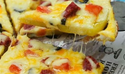 Kahvaltıya 10 dakikada hazırlayabileceğiniz enfes lezzet Patates pizza