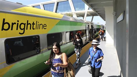 Brightline Launches Shuttles To Airports And Hard Rock Stadium