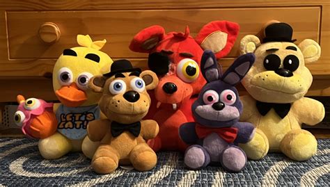 “these Are My Friends ” I Completed My Fnaf 1 Plushie Collection